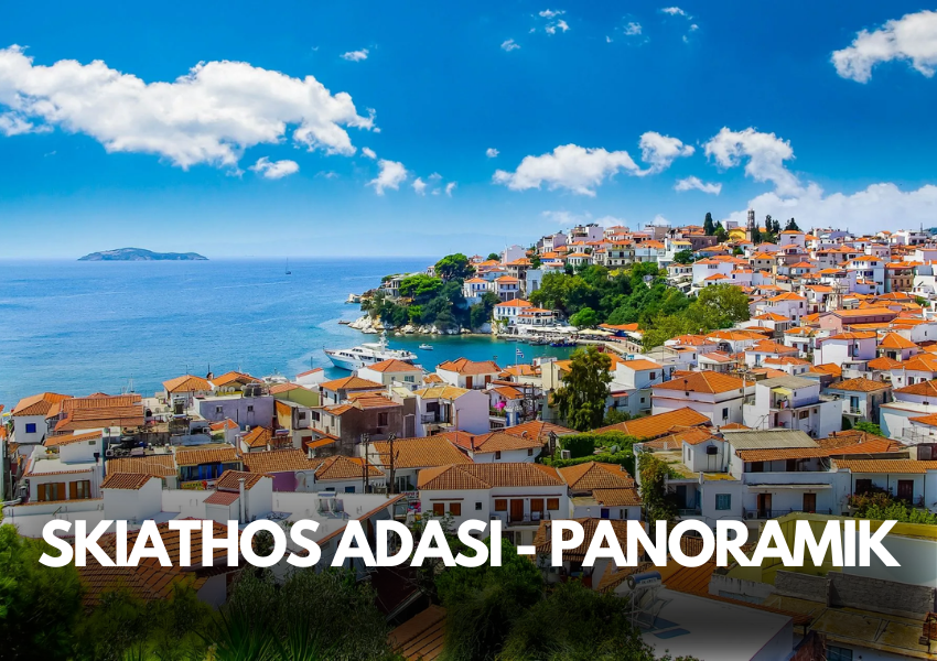 Skiathos Adası - Panoramik